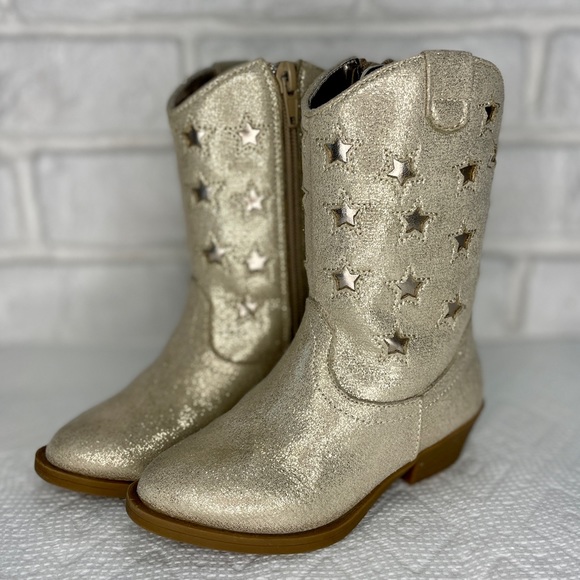 Tucker + Tate Shoes Tucker Tate Toddler Sz 8 Cowboy Boots W Cutout